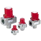 CONFORMING TO OSHA STANDARD PRESSURE RELIEF 3 PORT VALVE WITH LOCKING HOLES (SINGLE ACTION)